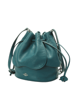 LEATHER BUCKET BAG