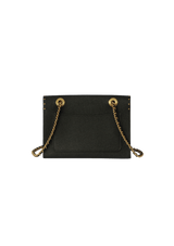 LEATHER CHAIN-LINK BAG