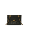 LEATHER CHAIN-LINK BAG