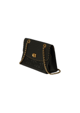 LEATHER CHAIN-LINK BAG