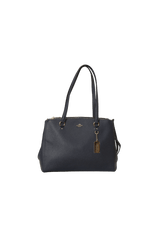LEATHER CHRISTIE CARRYALL SATCHEL