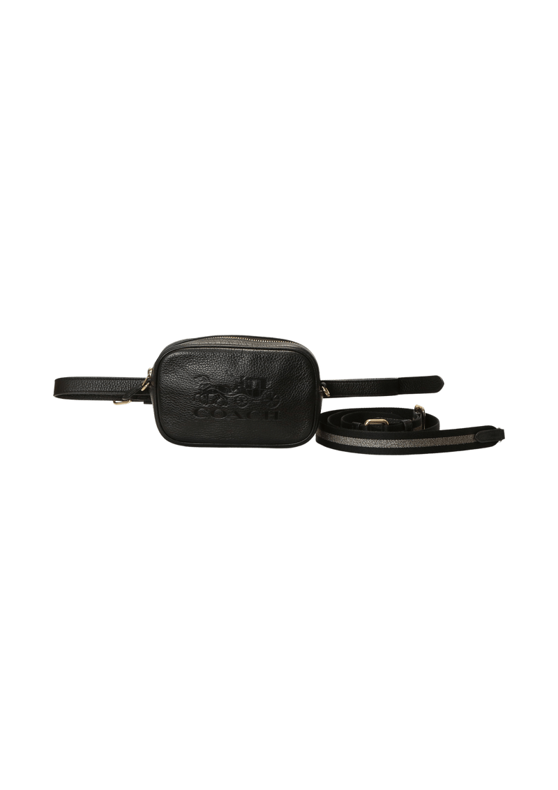 LEATHER CROSSBODY AND POCHETTE BAG