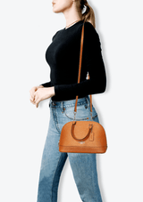 LEATHER HANDLE BAG