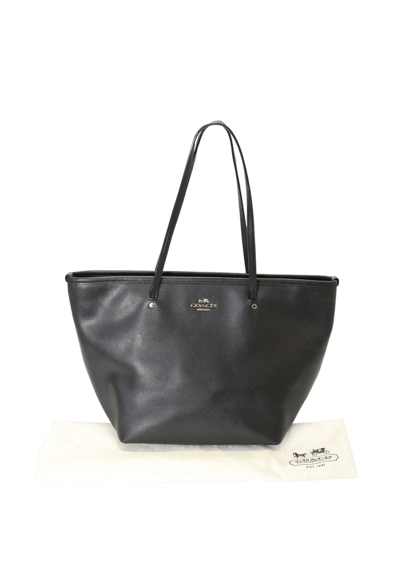 Coach womens crossgrain large street outlet tote