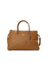 LEATHER SATCHEL BAG