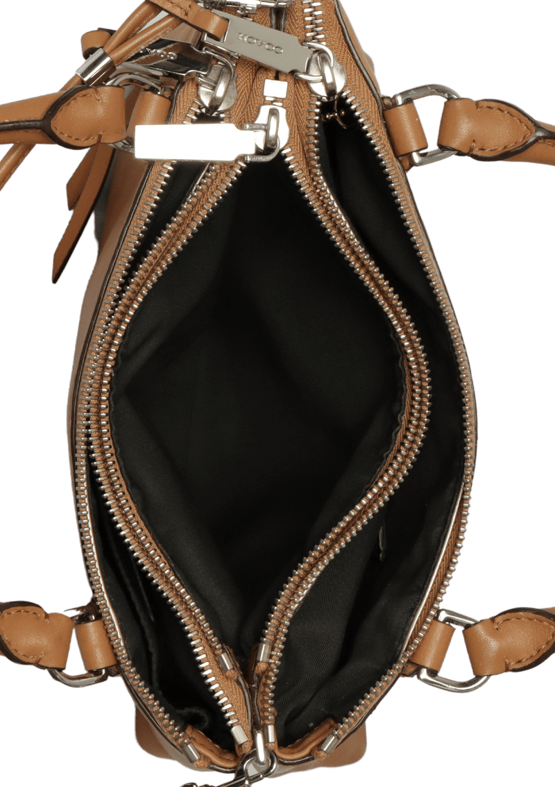 LEATHER SATCHEL BAG