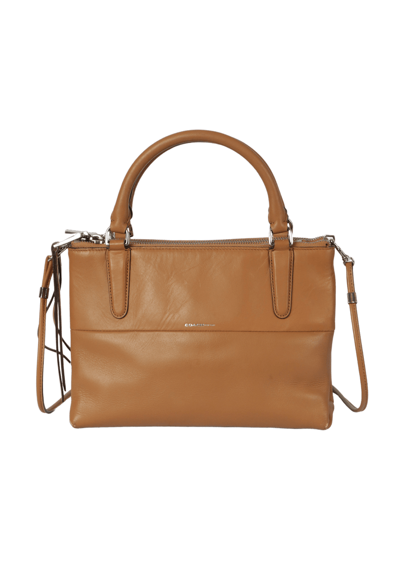 LEATHER SATCHEL BAG