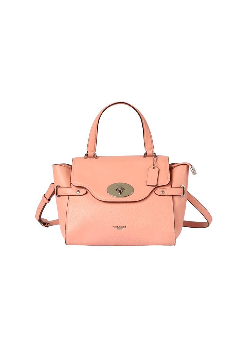 LEATHER SATCHEL BAG