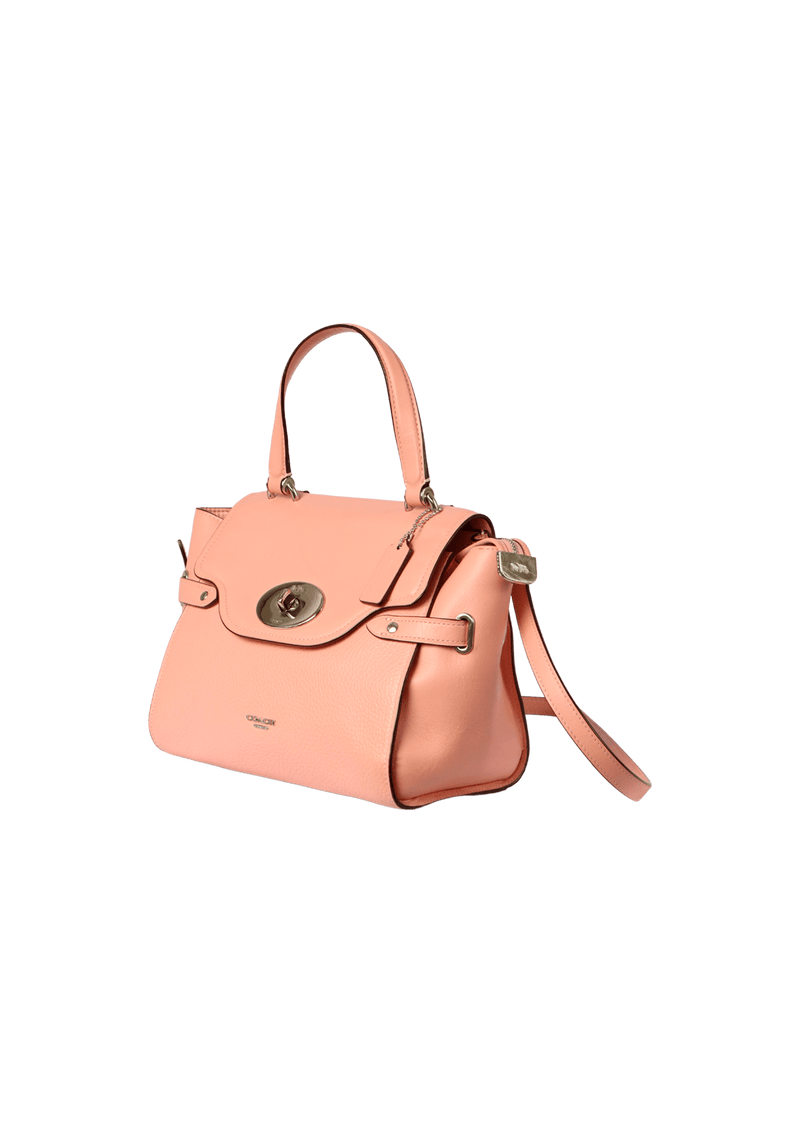 LEATHER SATCHEL BAG