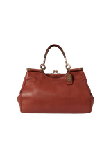 LEATHER SATCHEL BAG