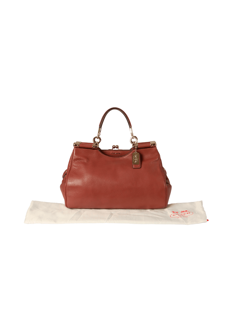 LEATHER SATCHEL BAG