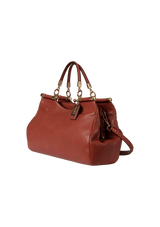 LEATHER SATCHEL BAG