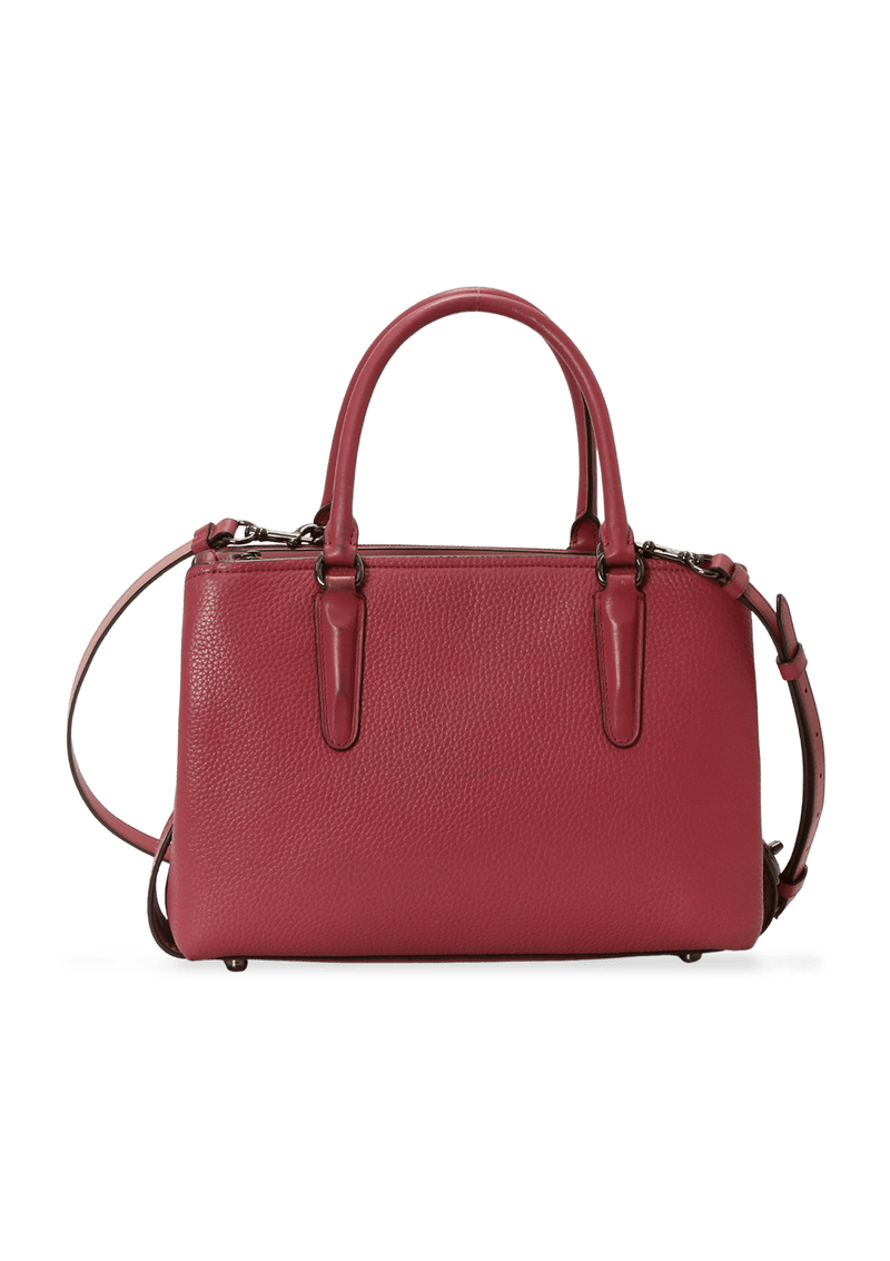 LEATHER SATCHEL BAG