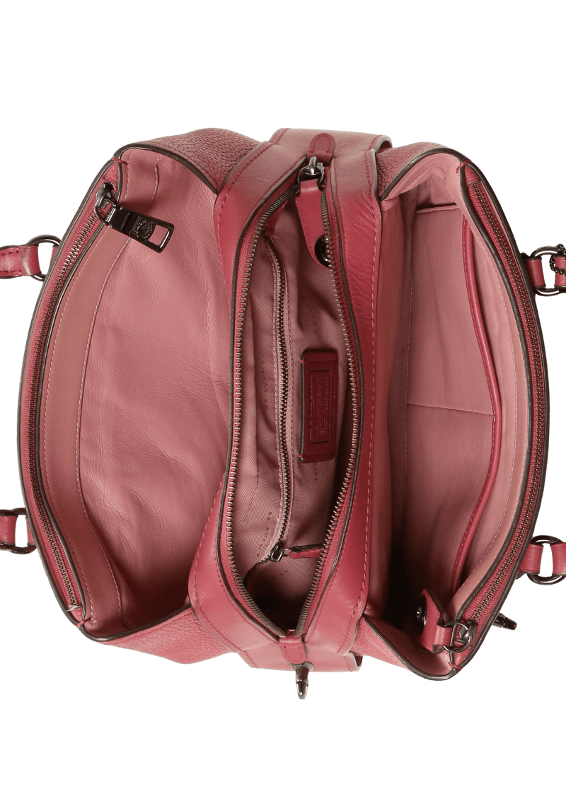 LEATHER SATCHEL BAG