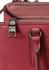 LEATHER SATCHEL BAG