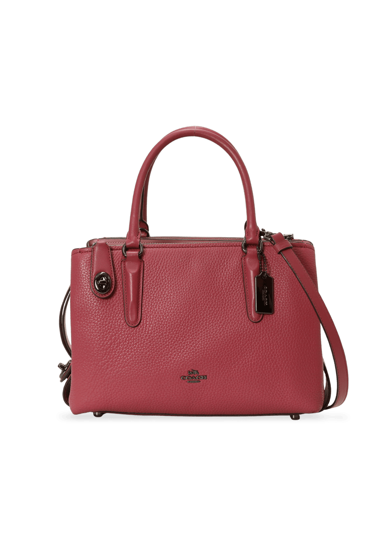 LEATHER SATCHEL BAG