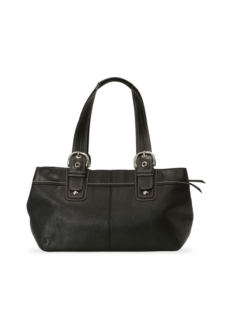 LEATHER SOHO TOTE BAG