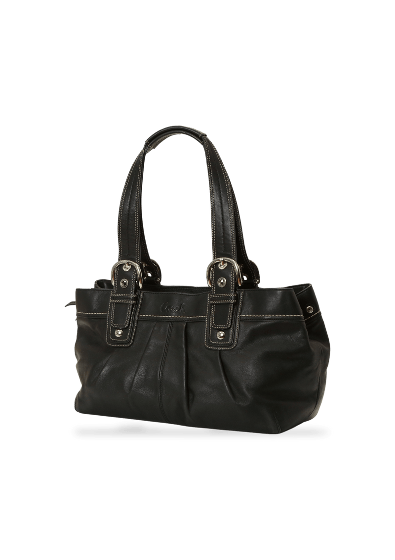 LEATHER SOHO TOTE BAG