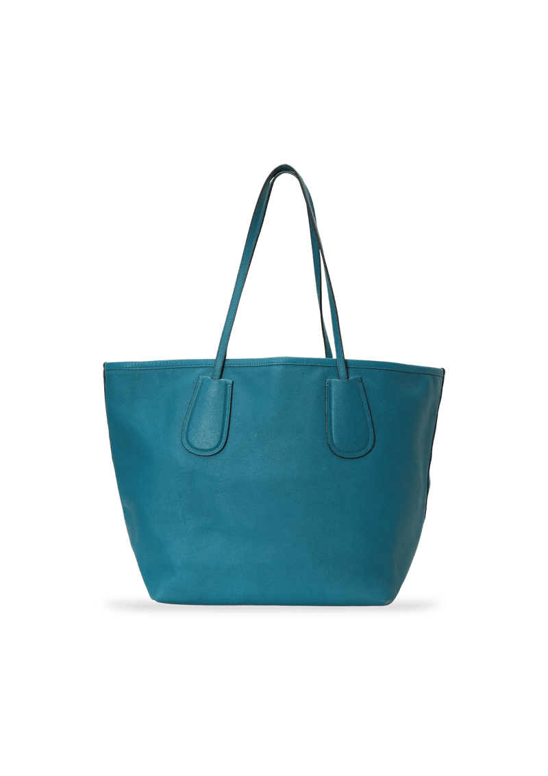 LEATHER TAXI TOTE