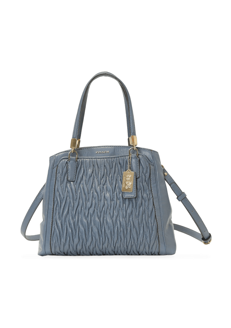 MATELASSE SATCHEL