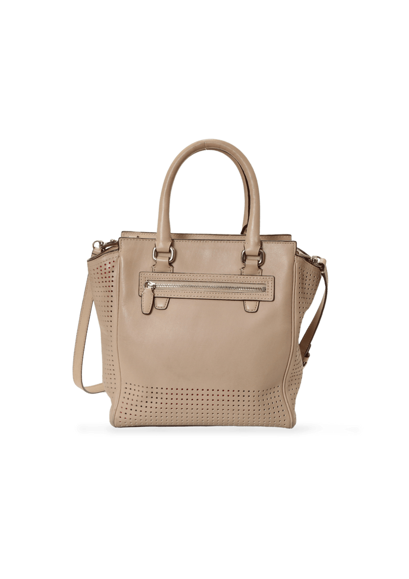 PERFORATED MINI TANNER BAG