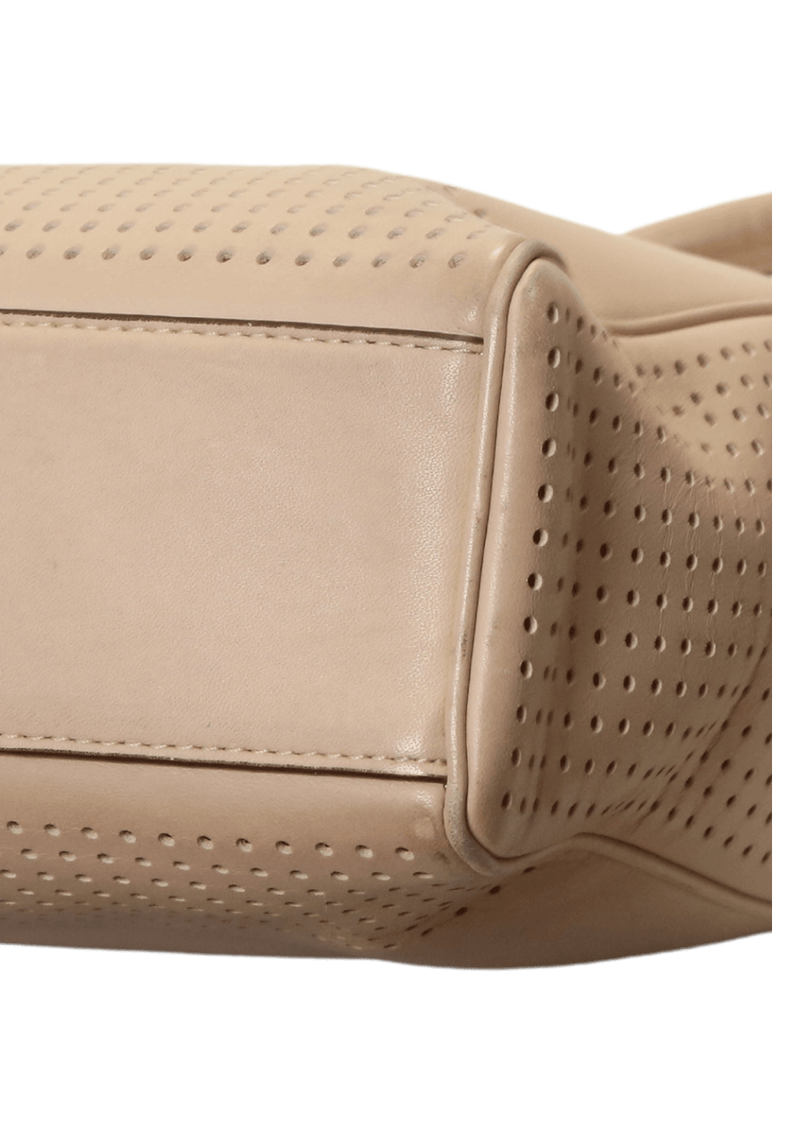 PERFORATED MINI TANNER BAG