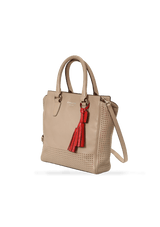 PERFORATED MINI TANNER BAG