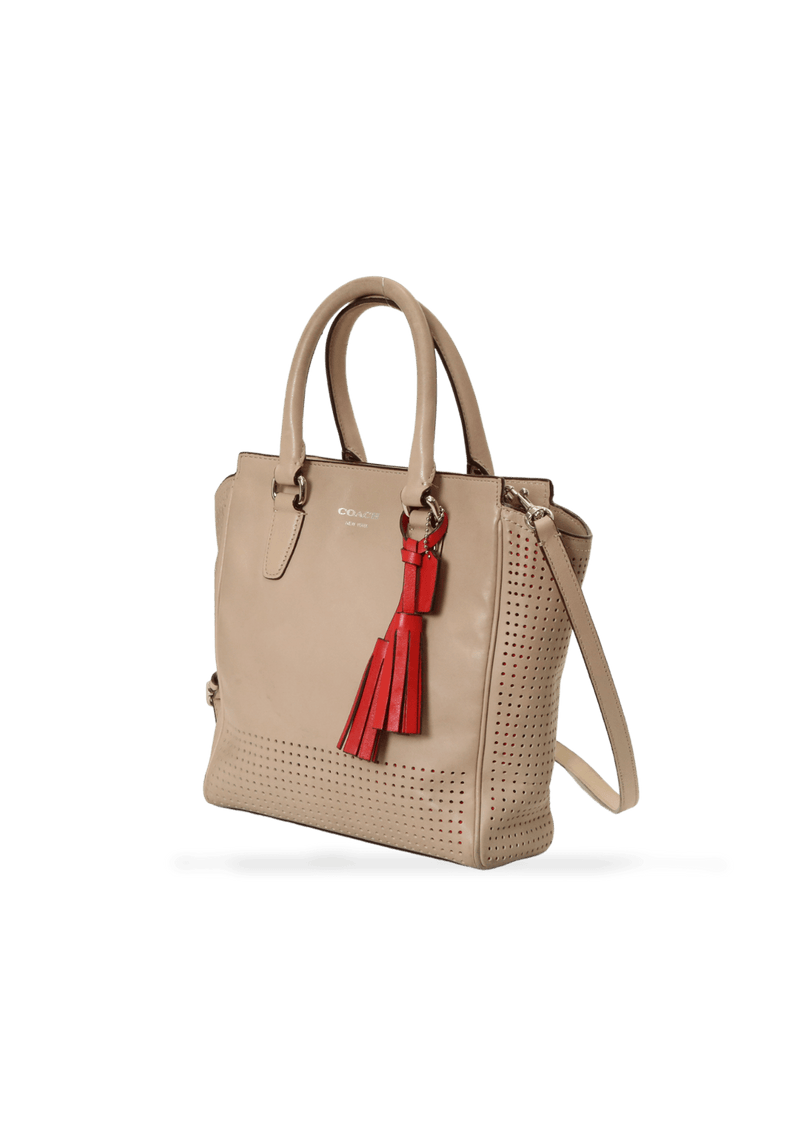 PERFORATED MINI TANNER BAG