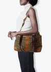 SIGNATURE CANVAS DIAPER BAG