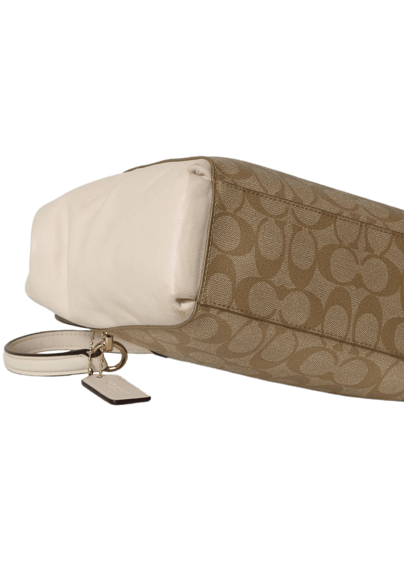 SIGNATURE DOUBLE ZIP BAG