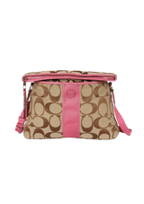SIGNATURE FOLDOVER BAG