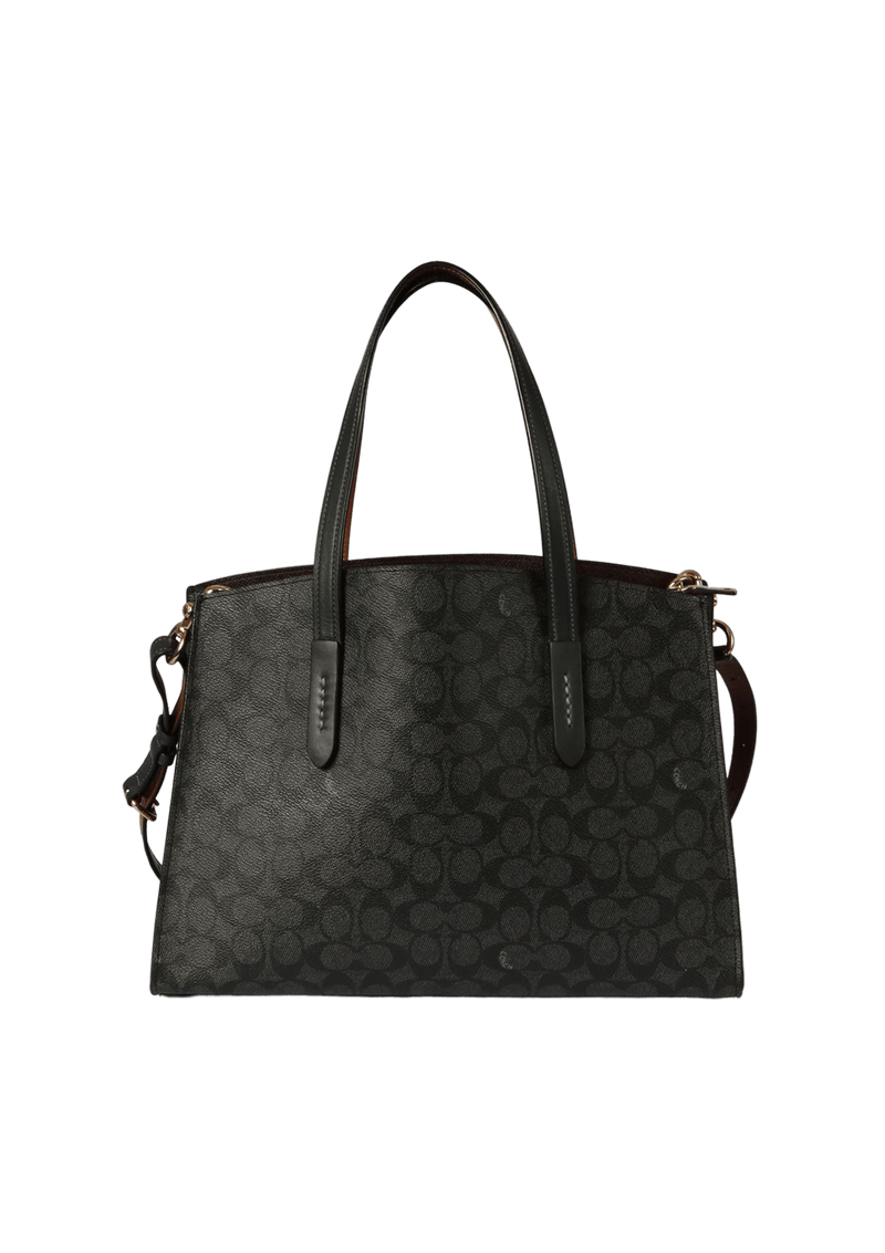 SIGNATURE SATCHEL BAG