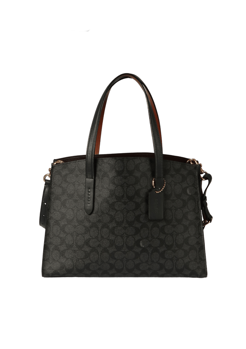 SIGNATURE SATCHEL BAG