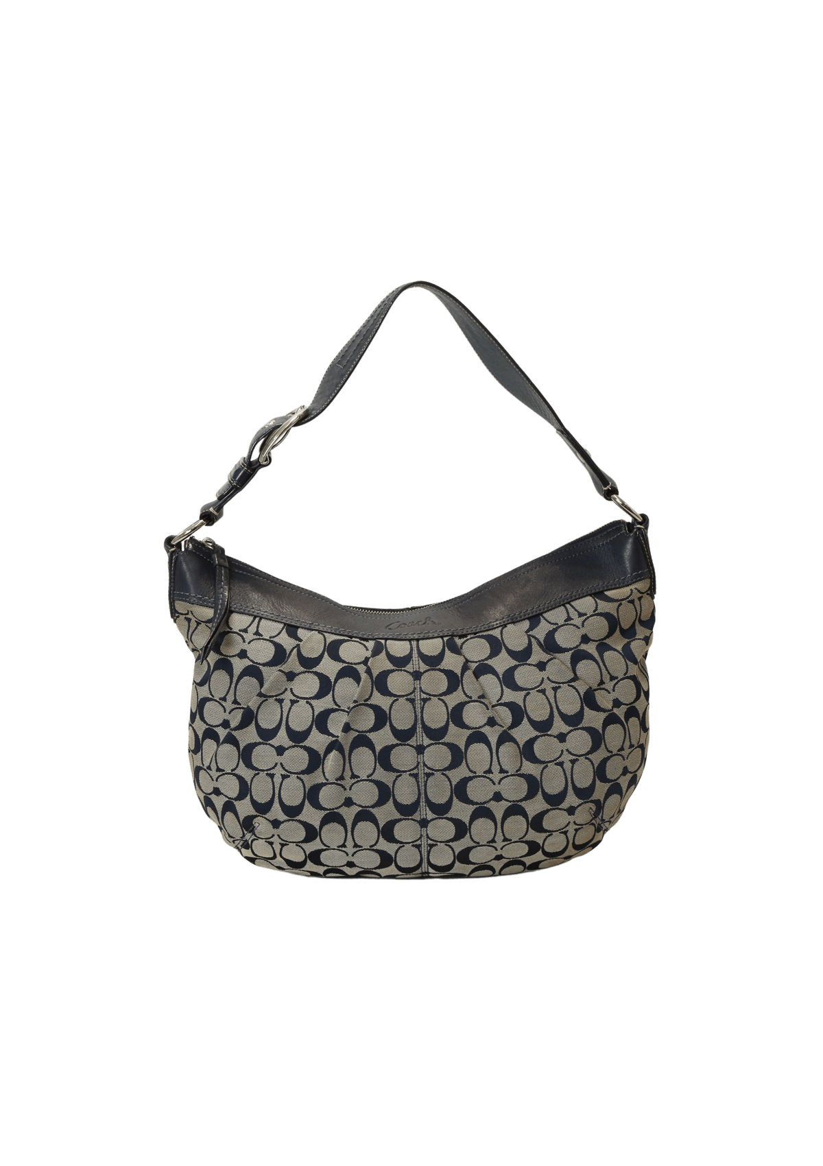 Bolsa Coach Signature Soho One Pleated Bag Azul Original – Gringa