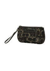 SIGNATURE WRISTLET CLUTCH