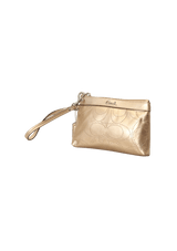 SIGNATURE WRISTLET POUCH