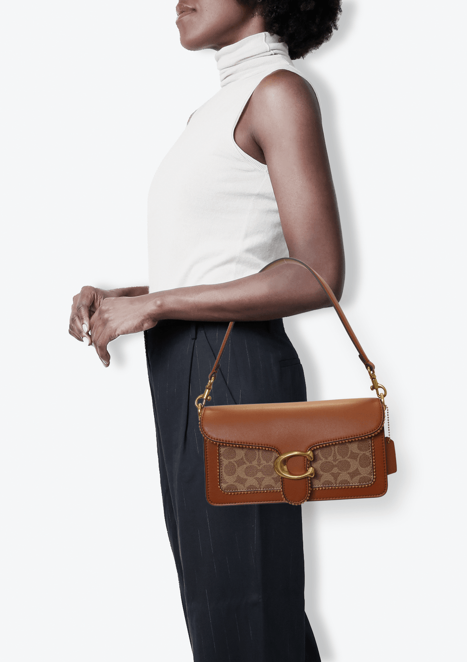 Bolsa Coach Tabby 26 Signature Marrom Original – Gringa Bolsa Coach Tabby 26 Signature Marrom Original – Gringa