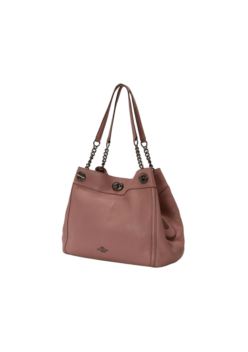 TURNLOCK CHAIN LINK TOTE