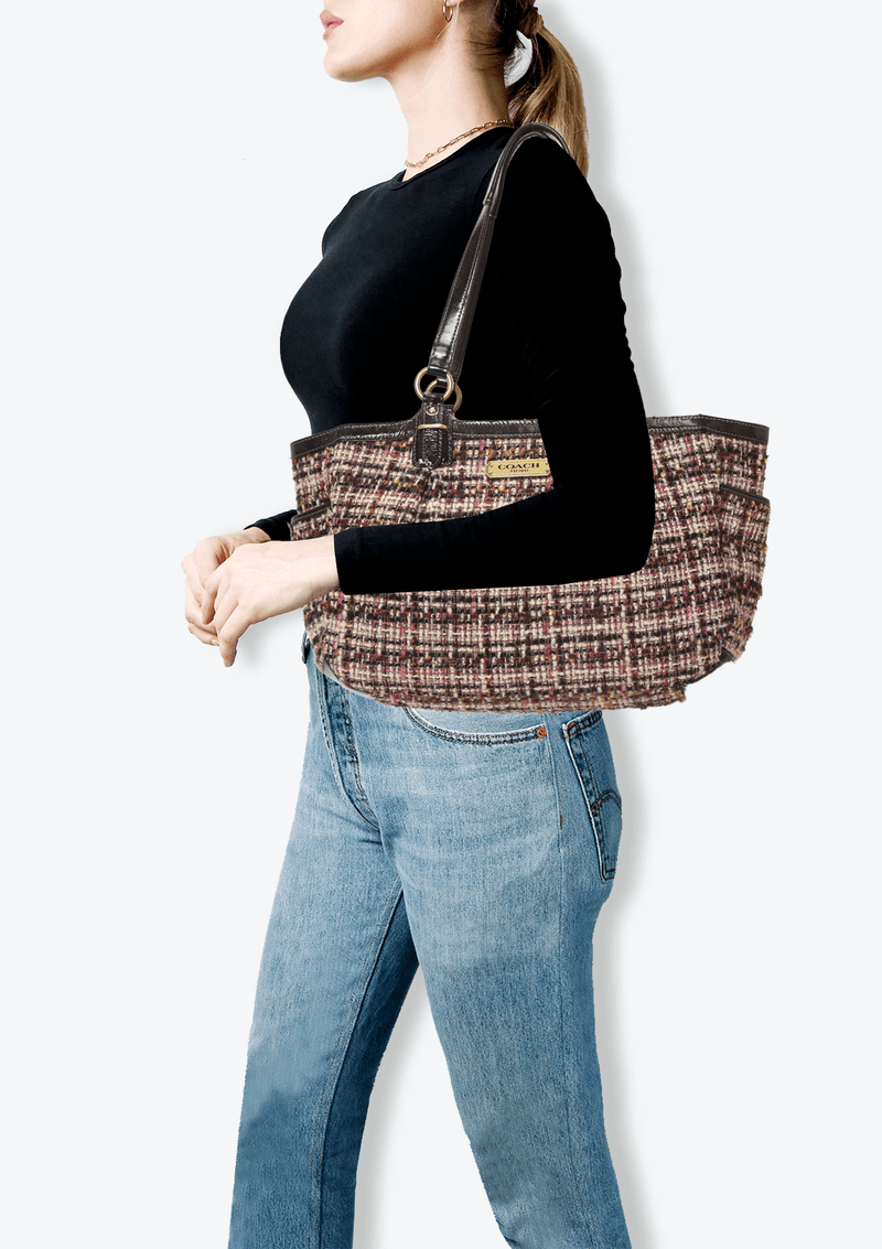 TWEED TOTE BAG