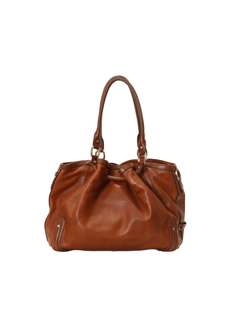 LEATHER SHOULDER BAG