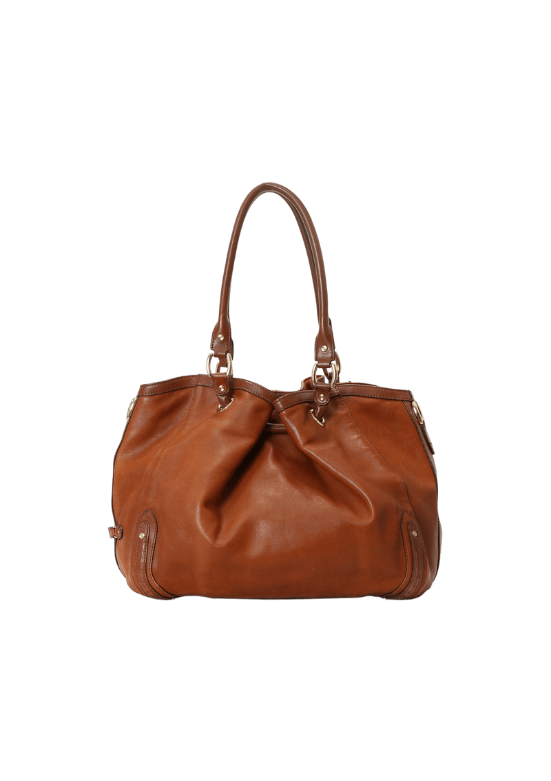 LEATHER SHOULDER BAG