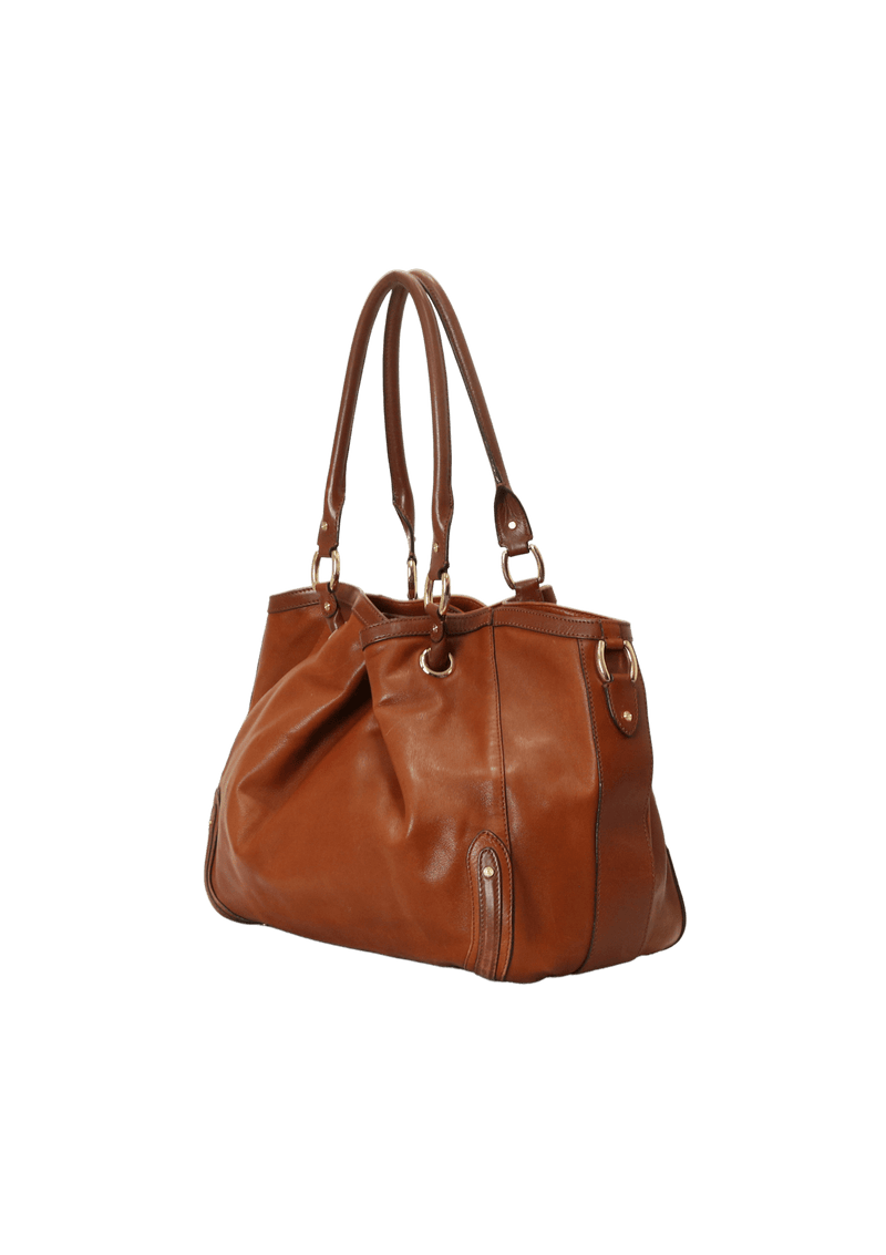 LEATHER SHOULDER BAG