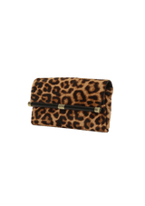 ENVOLOPE CLUTCH LEOPARD HAIRCALF