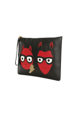 DG FAMILY EVIL ZIP POUCH