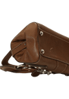 GRAIN LEATHER CHARM BAG