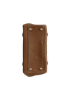 GRAIN LEATHER CHARM BAG