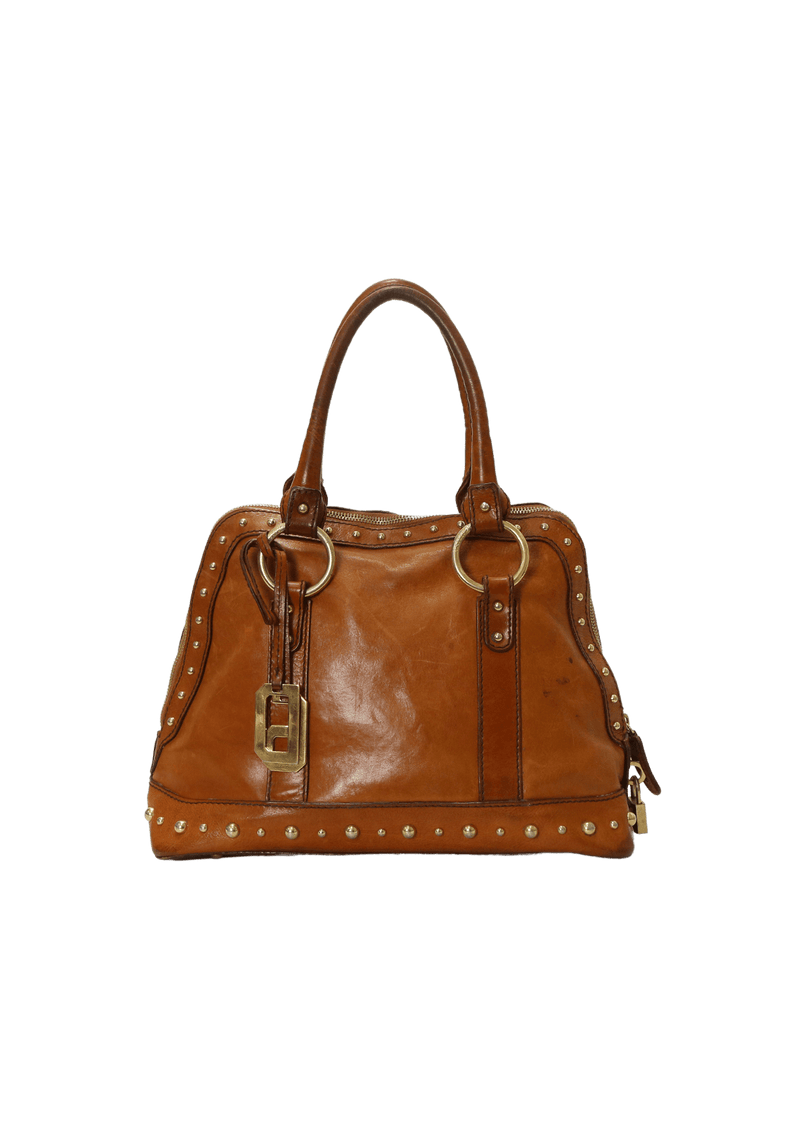 LEATHER HANDLE BAG