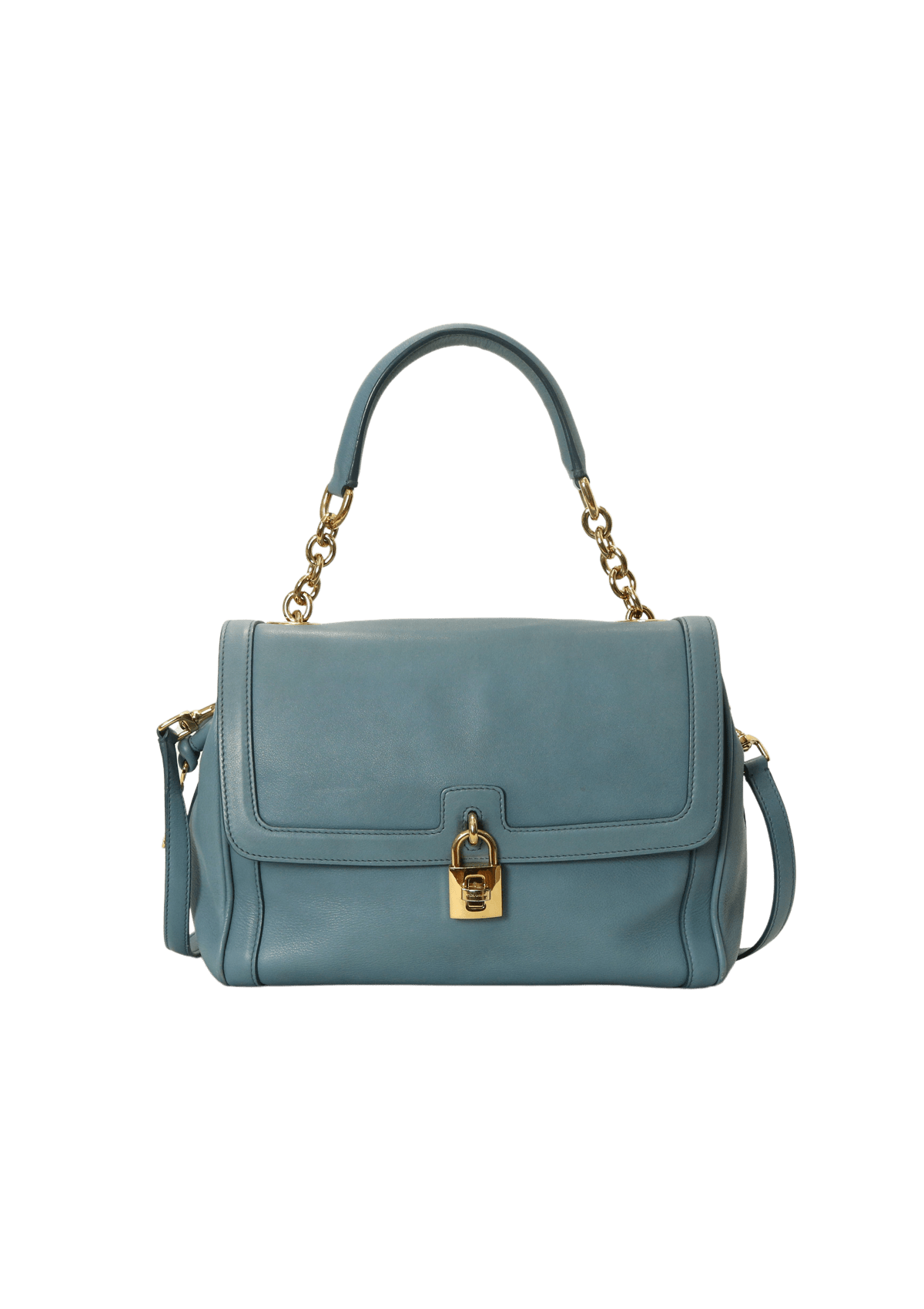Bolsa Dolce & Gabbana Leather Miss Bonita Bag Azul Original – Gringa