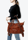 LEATHER SHOULDER BAG