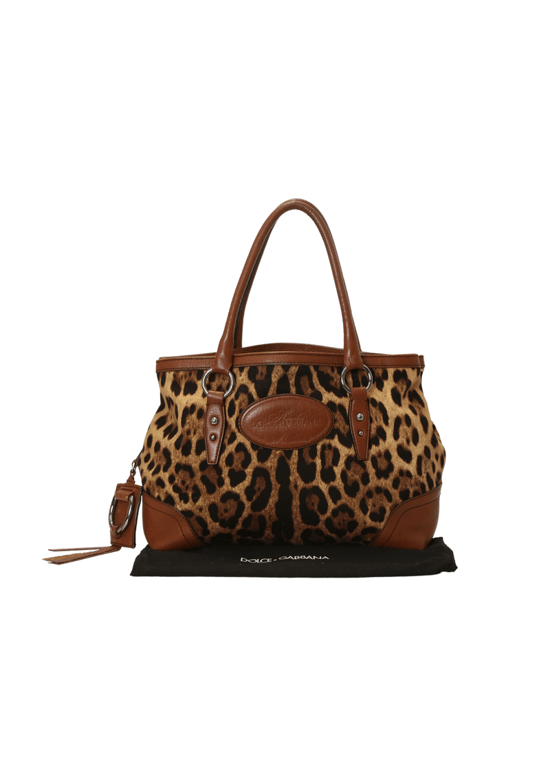 LEOPARD ANIMALIER TOTE